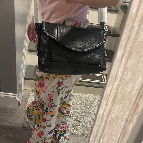 Aimee Kestenberg Black Leather Shoulder Bag - Picture 8 of 15